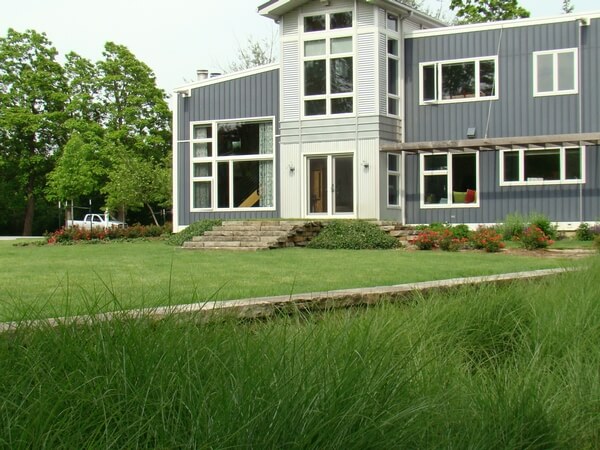 Front View of a Paragon Landscape Client Home